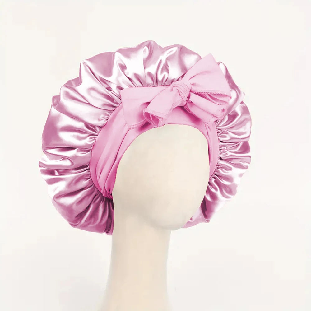 Bonnet de Nuit ELHIA™ en Satin Ajustable