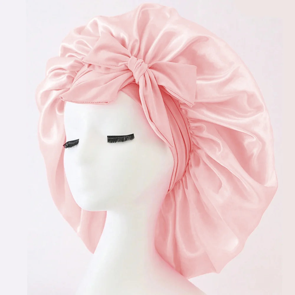 Bonnet de Nuit ELHIA™ en Satin Ajustable