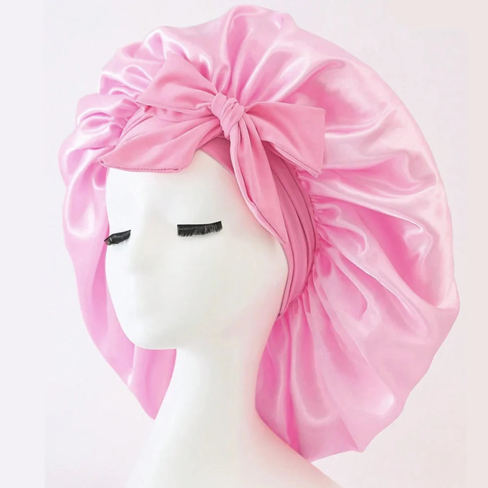 Bonnet de Nuit ELHIA™ en Satin Ajustable