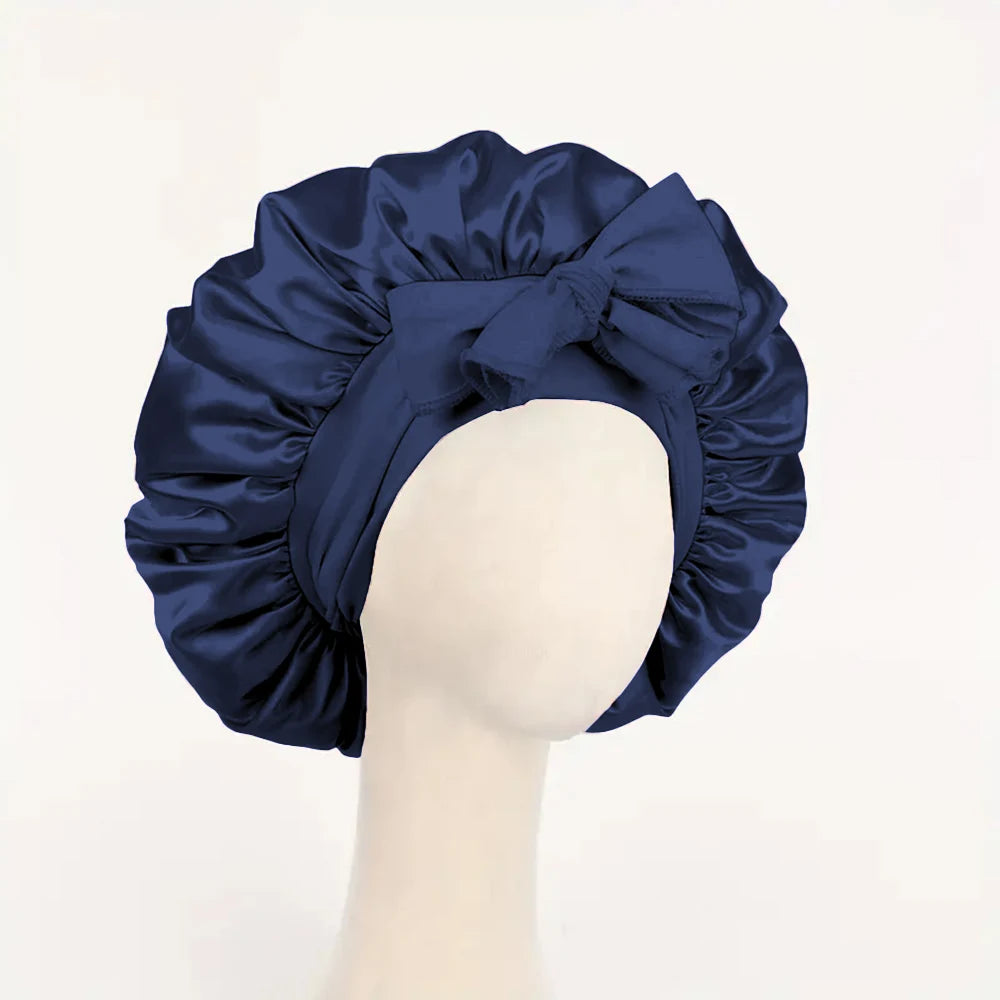 Bonnet de Nuit ELHIA™ en Satin Ajustable