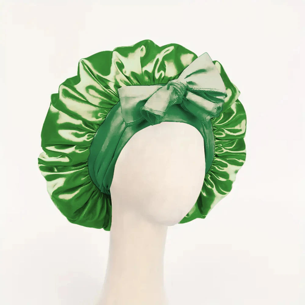 Bonnet de Nuit ELHIA™ en Satin Ajustable