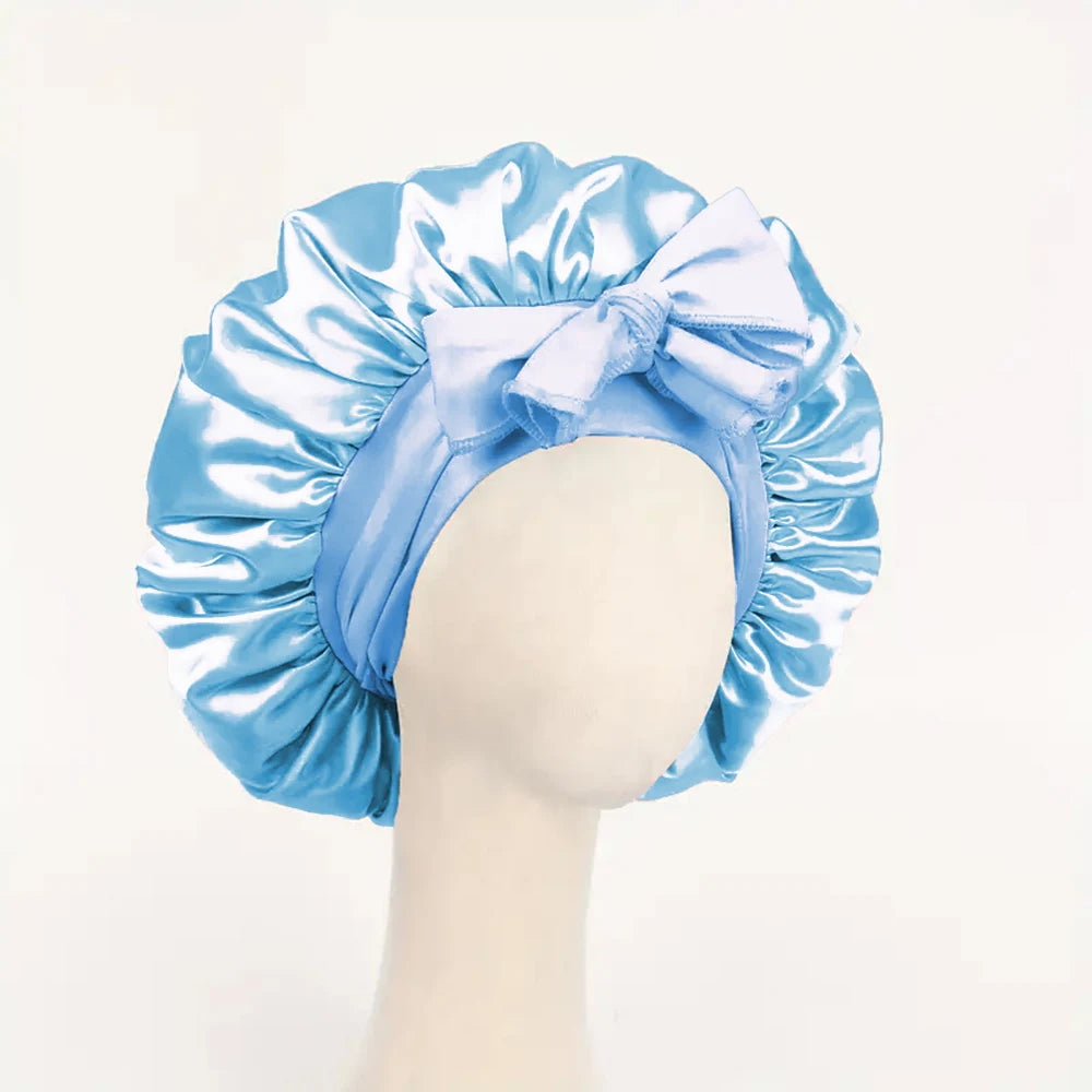 Bonnet de Nuit ELHIA™ en Satin Ajustable
