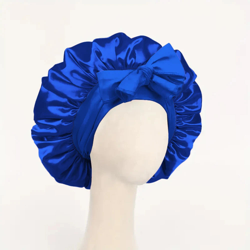 Bonnet de Nuit ELHIA™ en Satin Ajustable